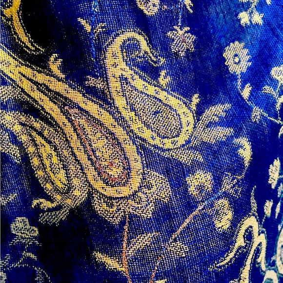 New imported Royal Blue Diva Pashmina! - Picture 2 of 2